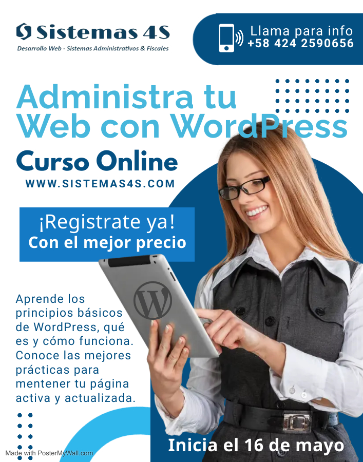 Administra tu Web con WordPress