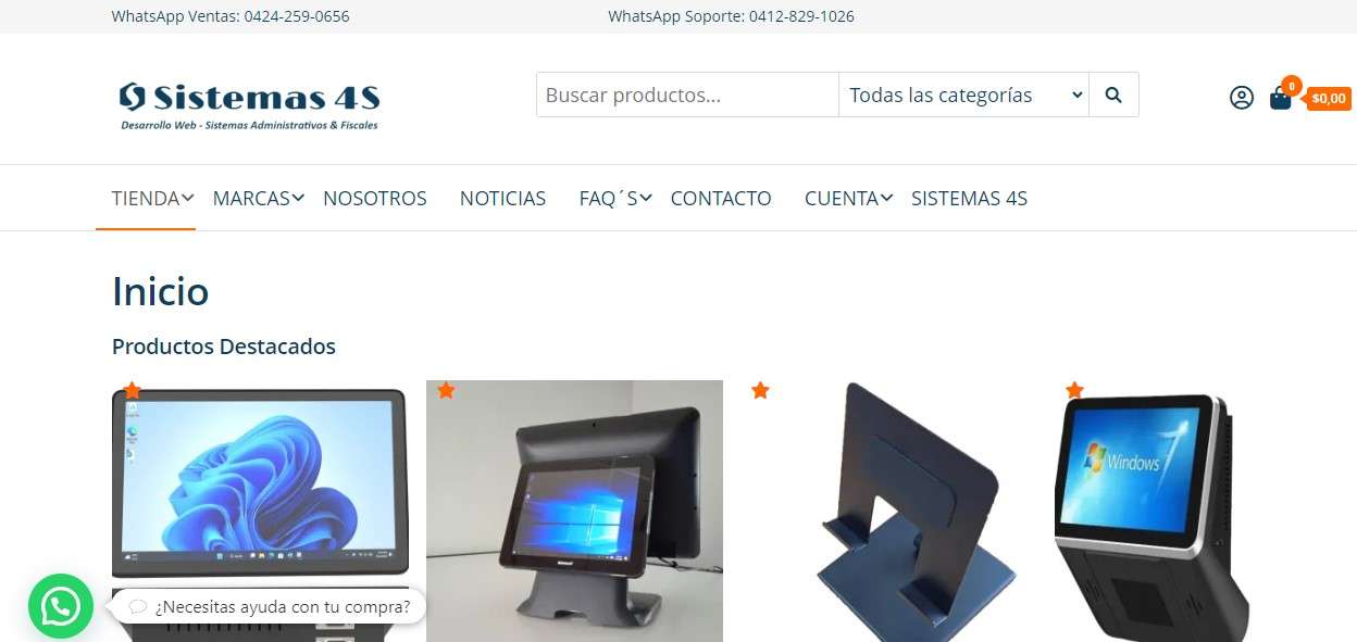 tiend sistemas 4s
