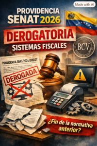 SENIAT Deroga La Providencia SNAT/2024/000121 Sobre Proveedores y Sistemas Informáticos para Emisión de Facturas y Otros Documentos Fiscales