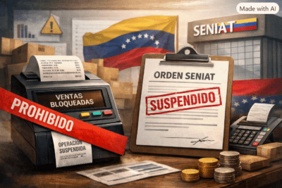 SENIAT ordena paralizar ventas y promoción de impresoras fiscales